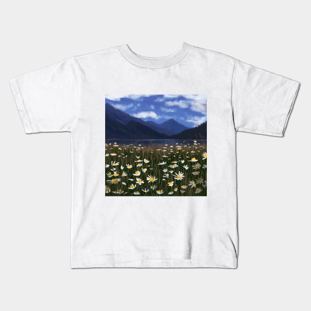 FLOWERS Kids T-Shirt by DUST2196